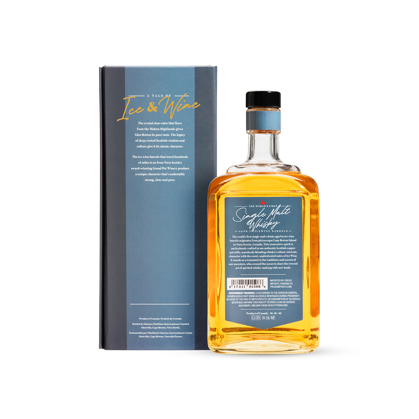 Available at Binny's -Glen Breton Ice 12 Year Single Malt Whisky