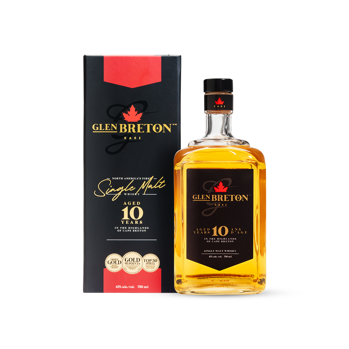 10 Year Old Glen Breton Rare Single Malt Whisky