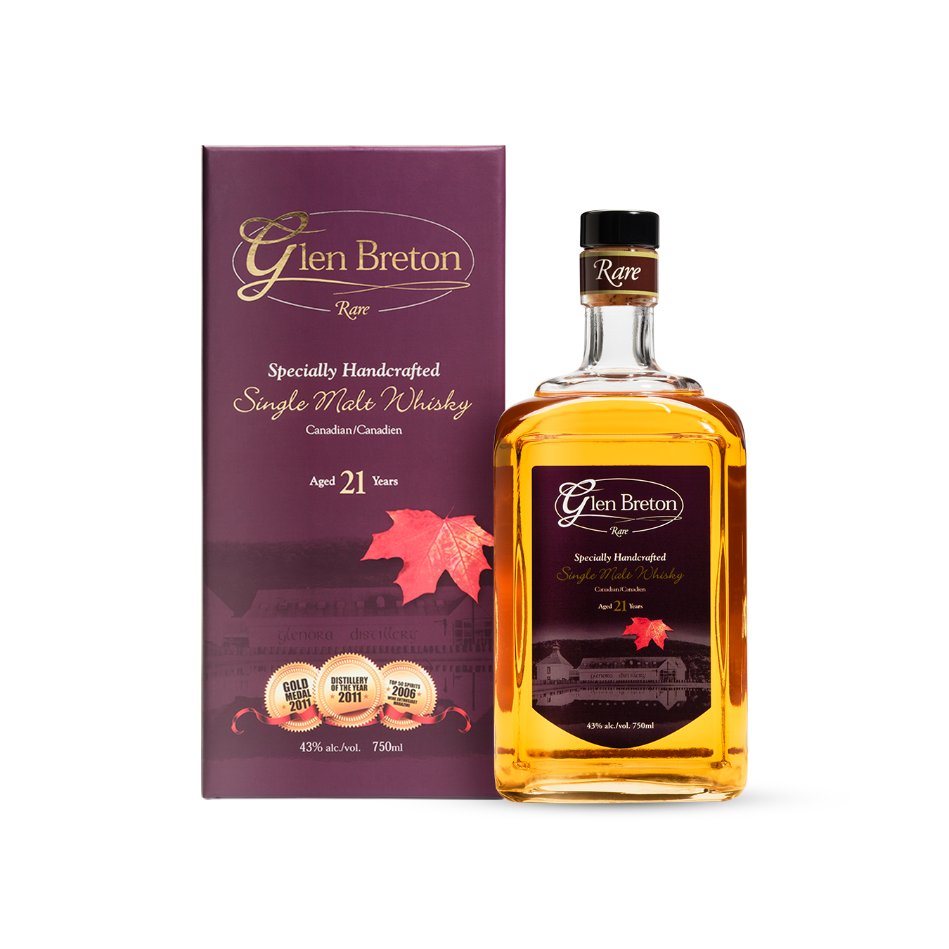 21 Year Old Glen Breton Rare Single Malt Whisky