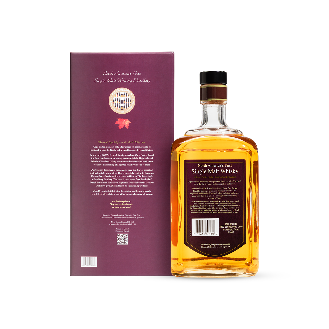21 Year Old Glen Breton Rare Single Malt Whisky