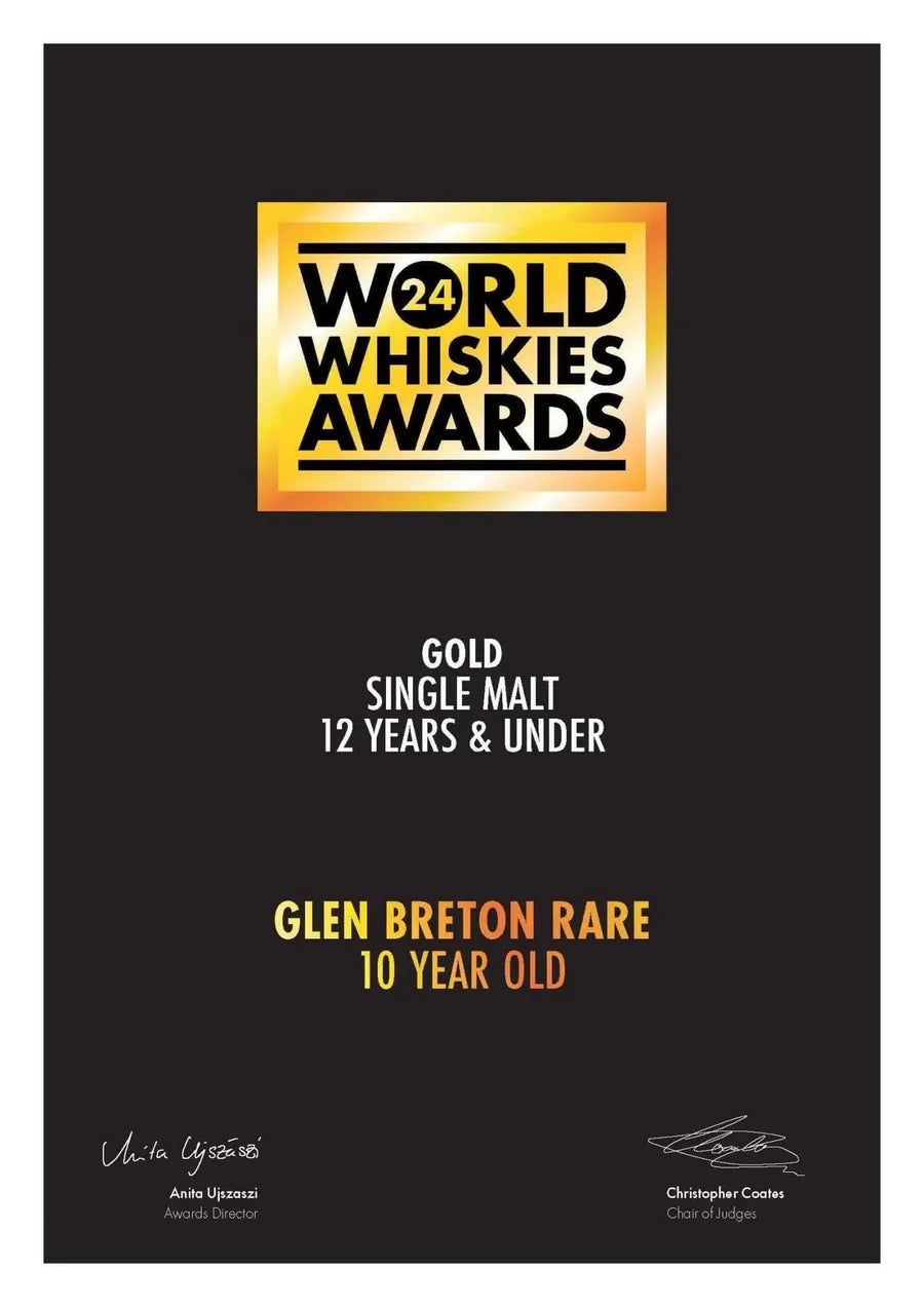 10 Year Old Glen Breton Rare Single Malt Whisky